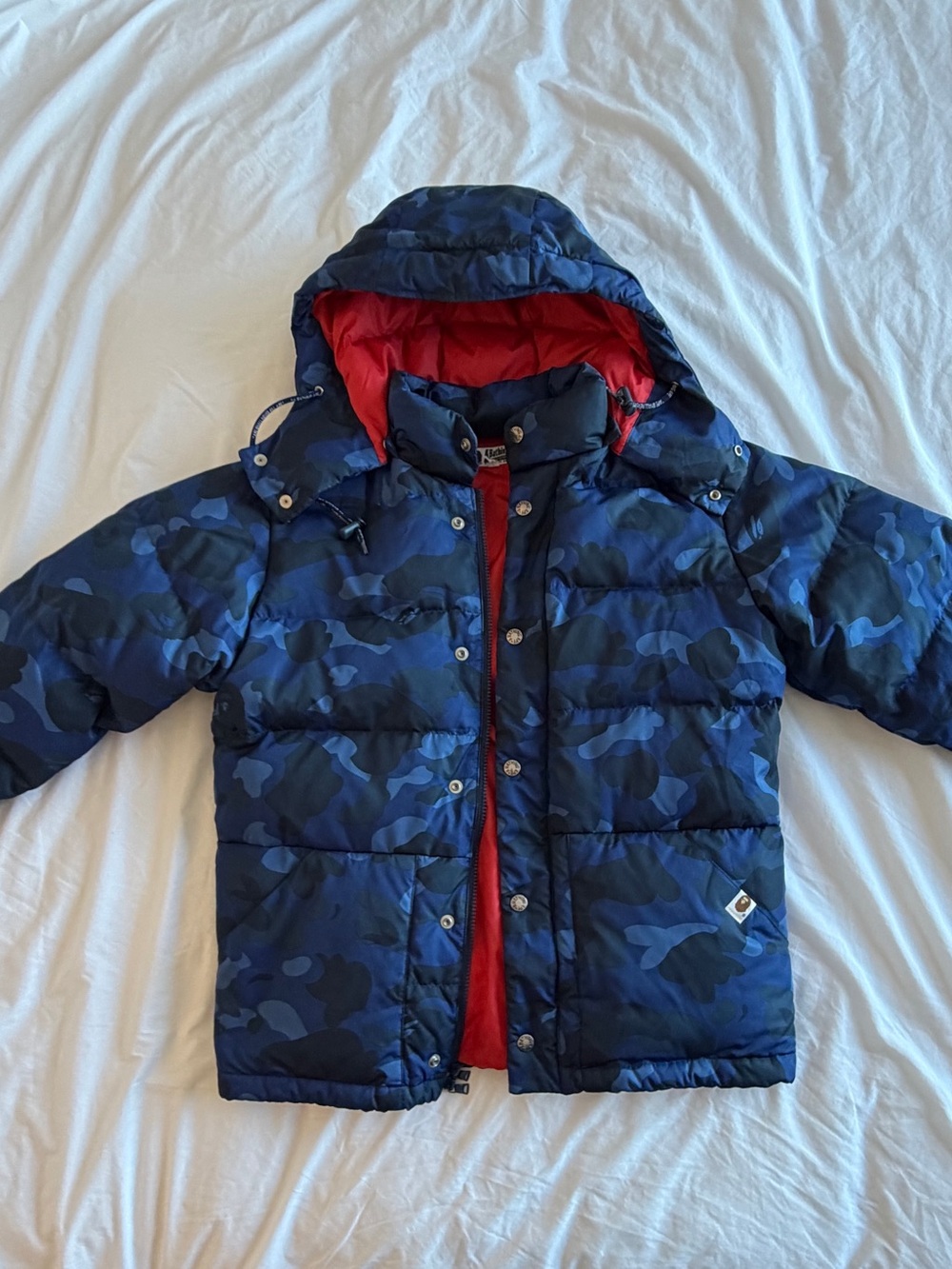 A bathing ape puffer